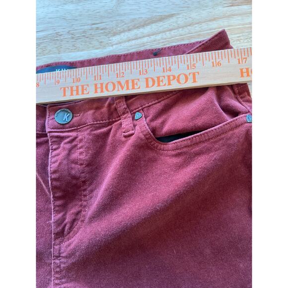 Kut from the Kloth Catherine Corduroy Boyfriend Pant in Amber Women's 12 - Picture 13 of 15